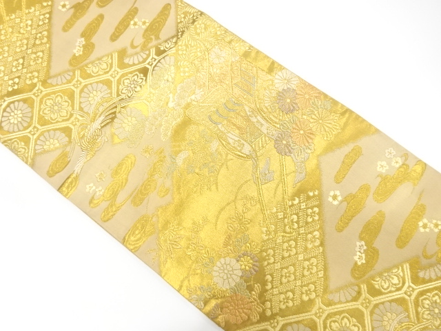 JAPANESE FUKURO OBI / WOVEN CARRIAGE